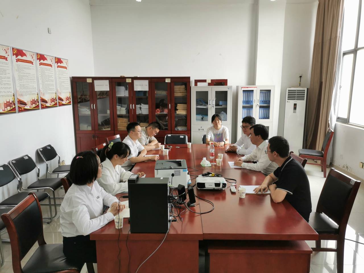 9159金沙游戏场调研推进宣城校区工作