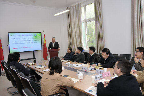 校领导来金沙游戏场官网调研指导